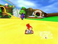 une photo d'Ã©cran de Diddy Kong Racing sur Nintendo 64